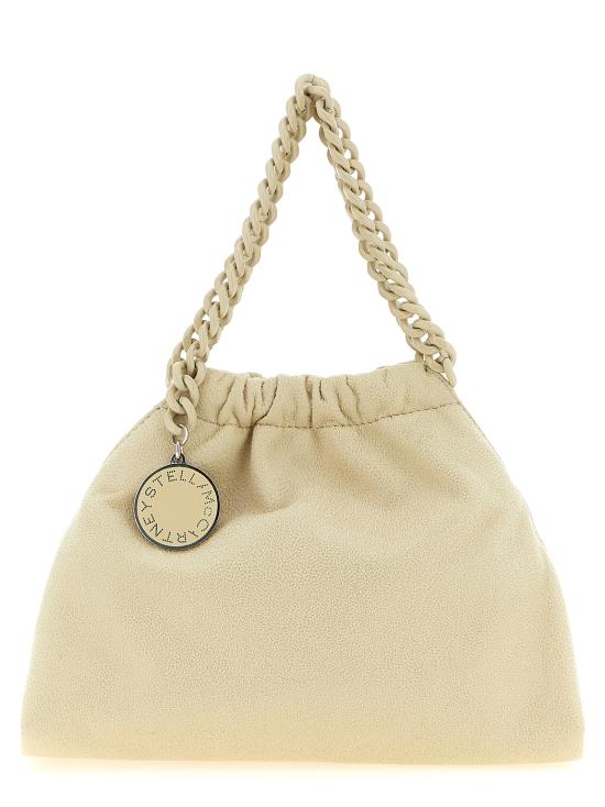 26FW 스텔라 맥카트니 팔라벨라 드로스트링 숄더백 7B0144WP04551417 Beige
