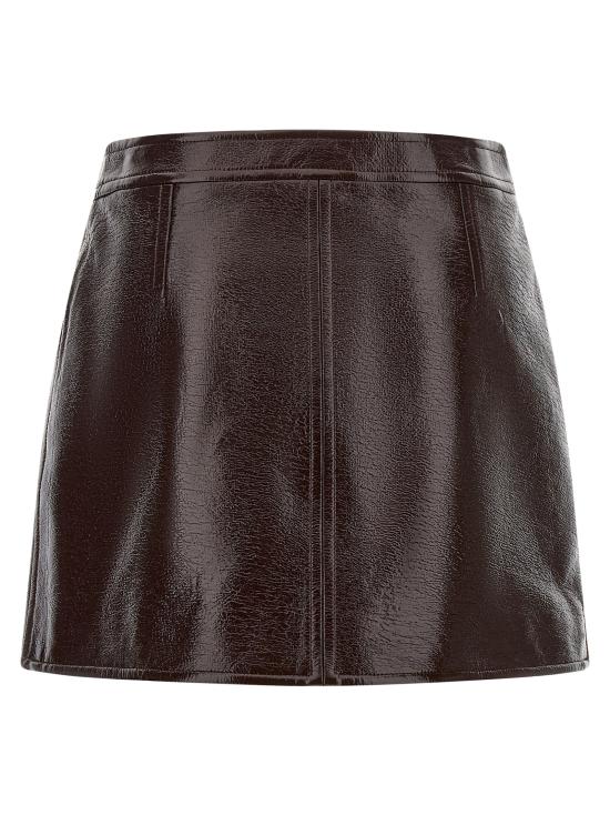 26FW 쿠레쥬 숏 스커트 223CJU001VY00144090 Bordeaux - COURREGES