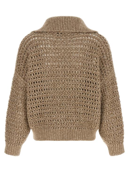 26FW 브루넬로 쿠치넬리 가디건 MGO378806CVA05 Beige - BRUNELLO CUCINELLI