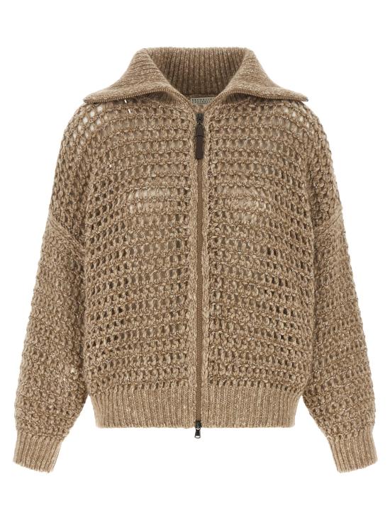 26FW 브루넬로 쿠치넬리 가디건 MGO378806CVA05 Beige