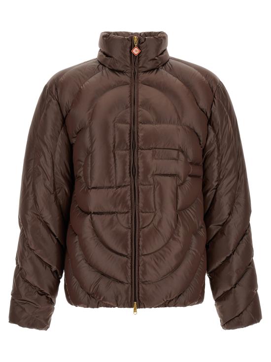 26FW 카사블랑카 패딩 MPF26OT22702DARKBROWN - CASABLANCA