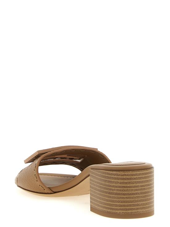 26FW 펜디 뮬/슬리퍼 8R8862AQY2F1WYD Beige - FENDI