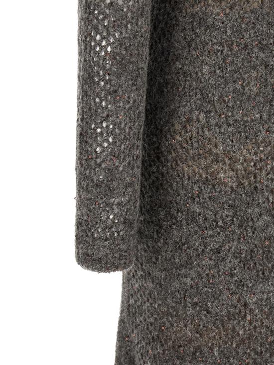 26FW 브루넬로 쿠치넬리 롱 원피스 MFA790A92C079 Gray - BRUNELLO CUCINELLI