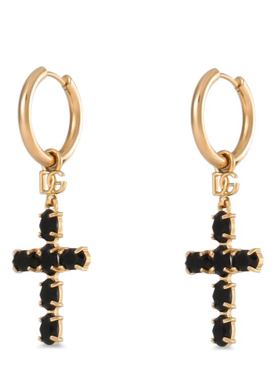 26SS 돌체앤가바나 이어링 WEQ2D6W1111N0011 Black - DOLCE & GABBANA