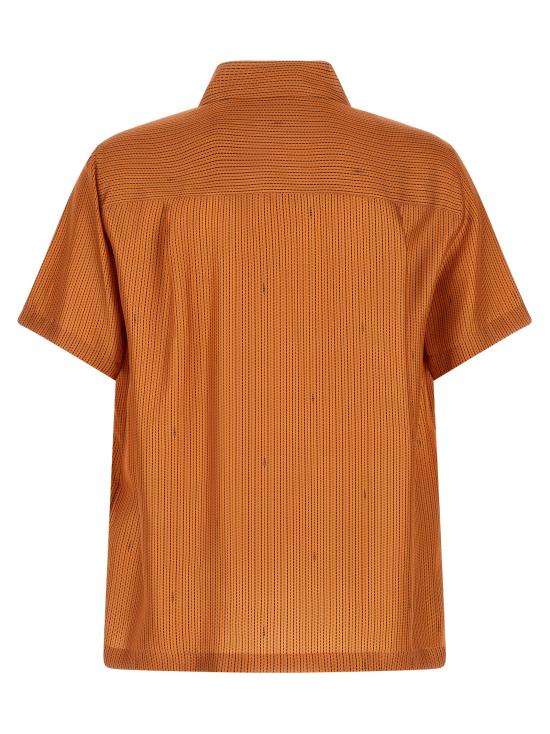 26FW 펜디 긴팔 셔츠 FS1324B15UF0LQ8 Orange - FENDI