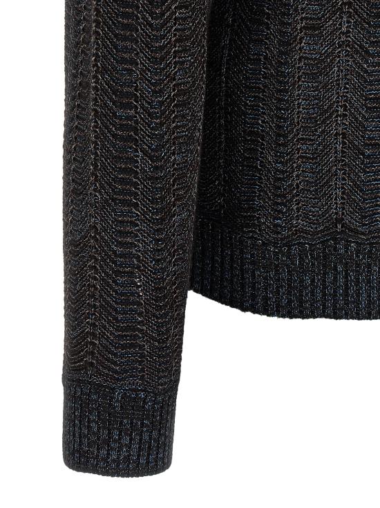 26FW 미소니 가디건 US26WM0GS72RM Blue - MISSONI