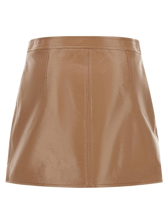 26FW 쿠레쥬 숏 스커트 223CJU001VY00141091 Beige - COURREGES