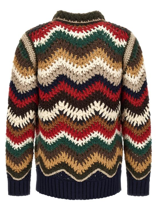 26FW 사카이 집업 니트 2604130M926 Multicolor - SACAI