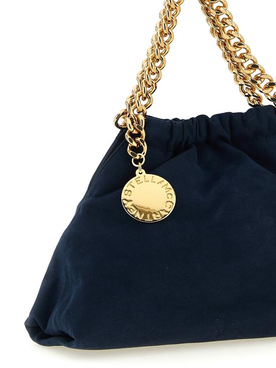 26FW 스텔라 맥카트니 팔라벨라 드로스트링 숄더백 7B0144WP05434000 Blue - STELLA MCCARTNEY