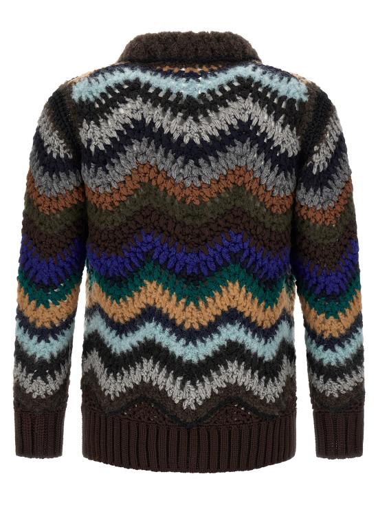 26FW 사카이 집업 니트 2604130M020 Multicolor - SACAI