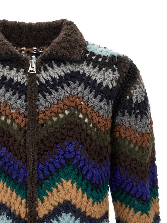 26FW 사카이 집업 니트 2604130M020 Multicolor - SACAI