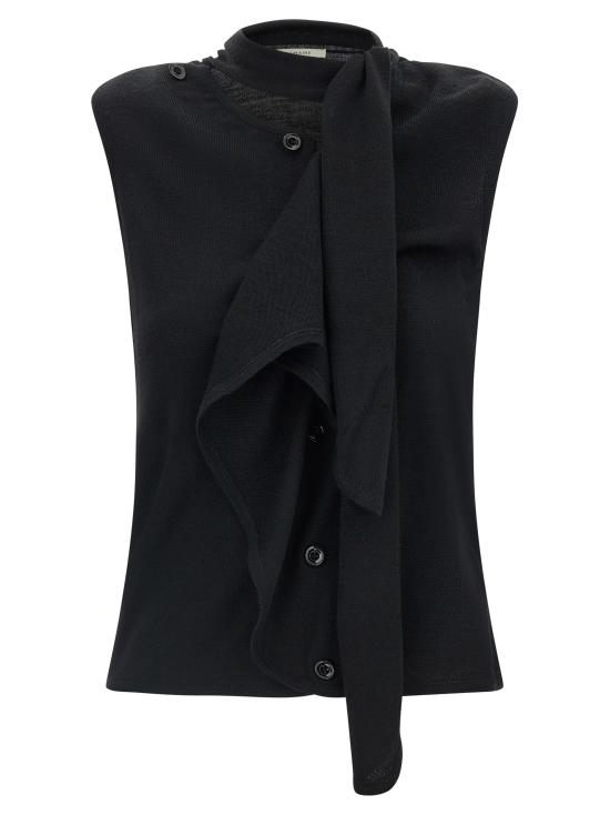 26FW 르메르 베스트 PO0053LK1063BK999 Black - LEMAIRE