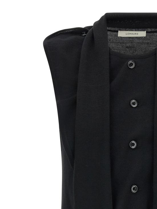 26FW 르메르 베스트 PO0053LK1063BK999 Black - LEMAIRE