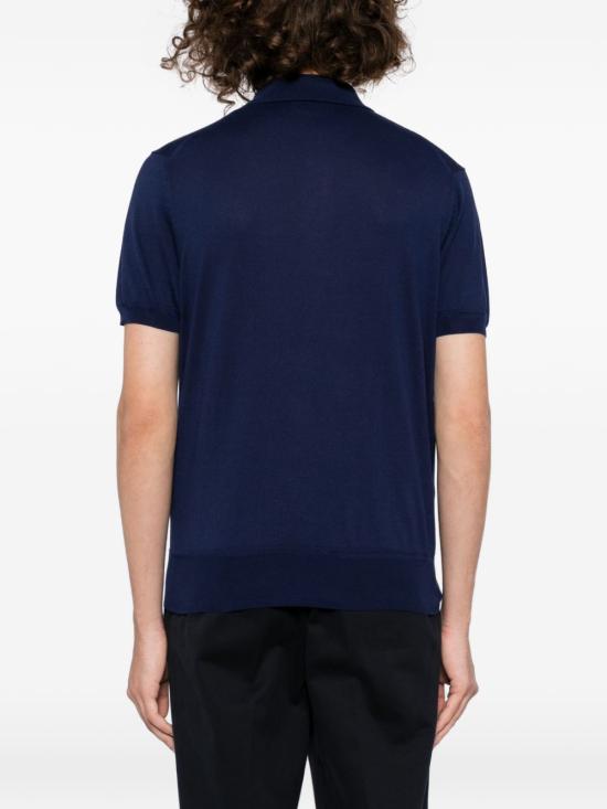 26FW 톰포드 폴로 티셔츠 KPS035YMC040 UDB Blue - TOMFORD
