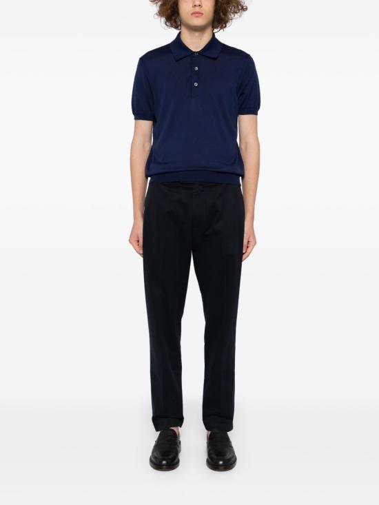 26FW 톰포드 폴로 티셔츠 KPS035YMC040 UDB Blue - TOMFORD