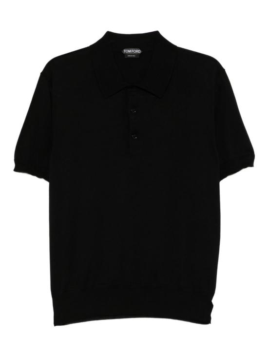 26FW 톰포드 폴로 티셔츠 KPS035YMC040 NAA Black