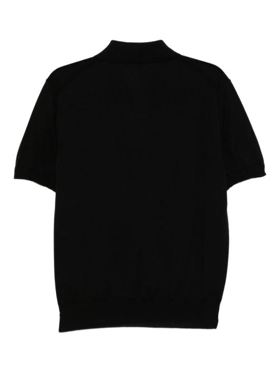 26FW 톰포드 폴로 티셔츠 KPS035YMC040 NAA Black - TOMFORD