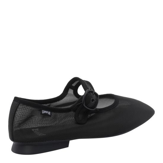 26SS 캠퍼 플랫 슈즈 K201628 CASI MYRA 003 Black - CAMPER