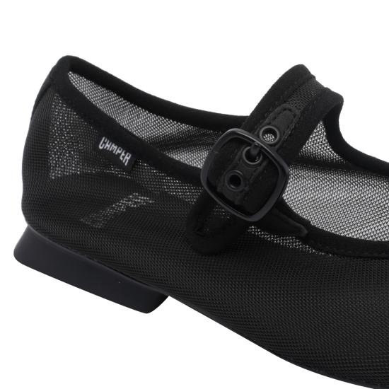 26SS 캠퍼 플랫 슈즈 K201628 CASI MYRA 003 Black - CAMPER