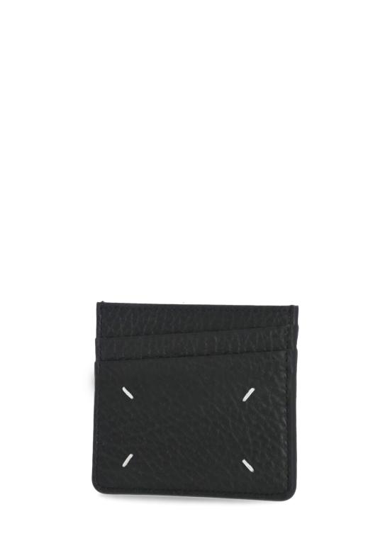 26FW 마르지엘라 4스티치 카드 홀더 SA1VX0006 P4455T8013 BLACK - MAISON MARGIELA