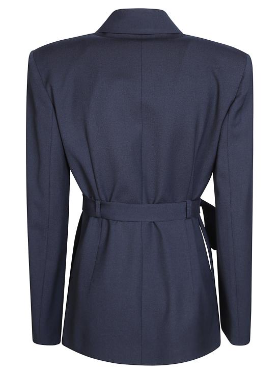 26FW 핑코 수트 자켓 107864A3MS G03 BLU - PINKO