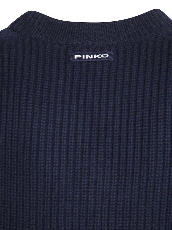 26FW 핑코 스웨터 107872A3P4 G03 BLU - PINKO