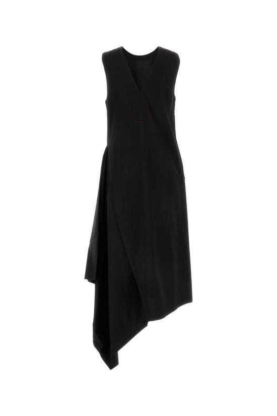 26FW 우마 왕 미디 원피스 UP5007 UW900 Black - UMA WANG