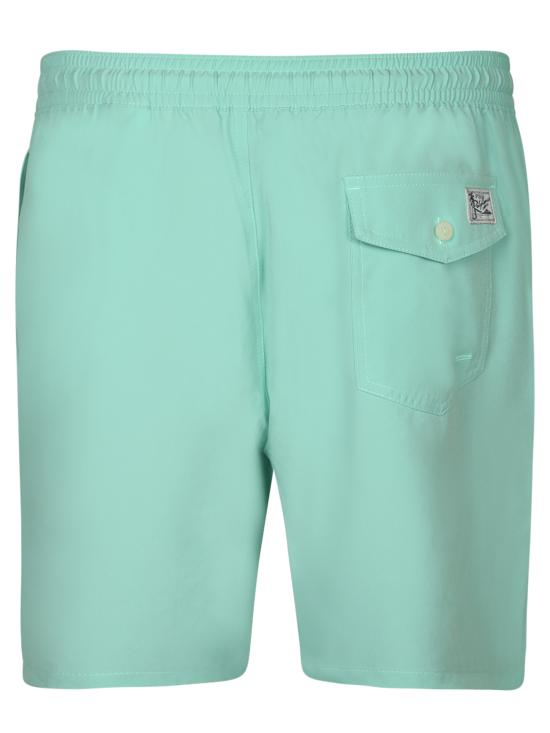 26SS 폴로 랄프로렌 포니 자수 스윔 쇼츠 710957782 509 Green - POLO RALPH LAUREN