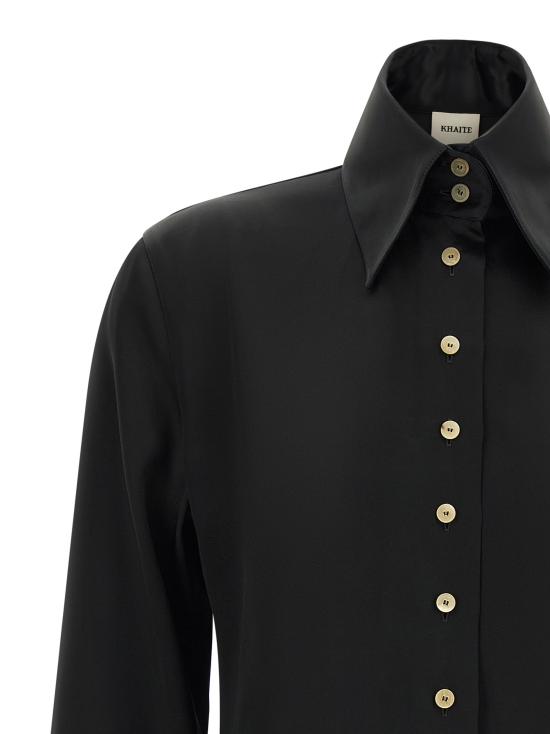 26FW 케이트 셔츠 24824120200 Black - KHAITE