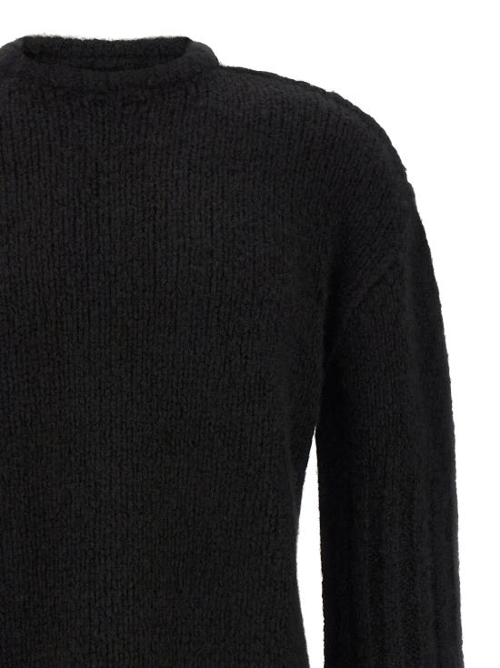 26FW 릭 오웬스 스웨터 RU02F4631KWSSE09 Black - RICK OWENS