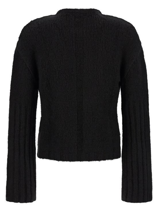 26FW 릭 오웬스 스웨터 RU02F4631KWSSE09 Black - RICK OWENS