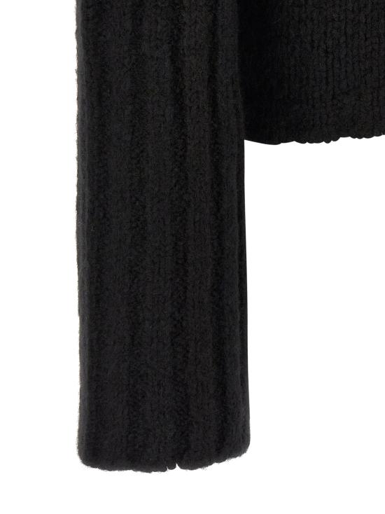 26FW 릭 오웬스 스웨터 RU02F4631KWSSE09 Black - RICK OWENS