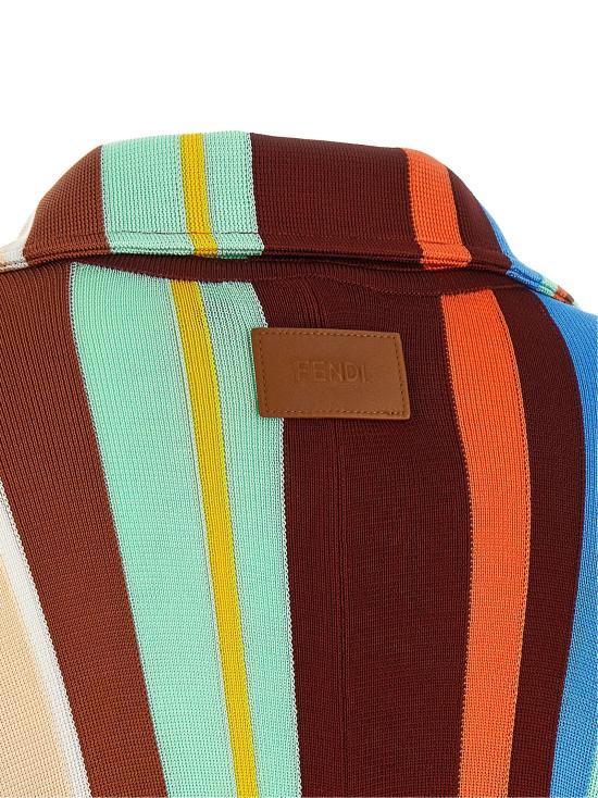 26FW 펜디 케이프 FZJ612AYBZF0ZA0 Multicolor - FENDI