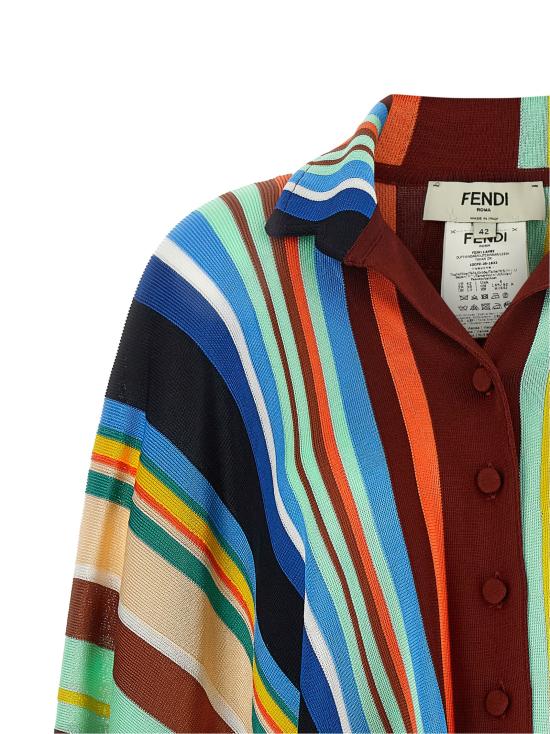 26FW 펜디 케이프 FZJ612AYBZF0ZA0 Multicolor - FENDI
