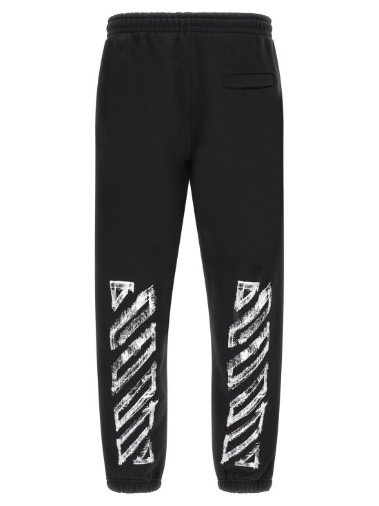 26FW 오프화이트 트레이닝/조거 팬츠 OMCH057F26FLE00300001001 Black - OFF WHITE