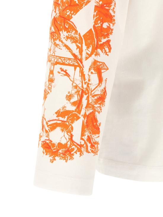 26FW 오프화이트 긴팔 티셔츠 OMAB09CF26JER00610100100 White - OFF WHITE