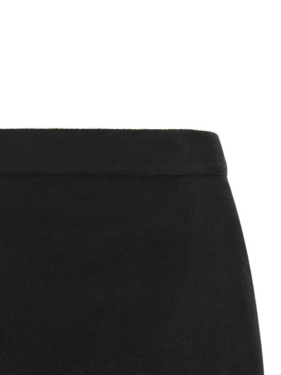 26FW 릭 오웬스 숏 스커트 RP02F5374MOR09 Black - RICK OWENS