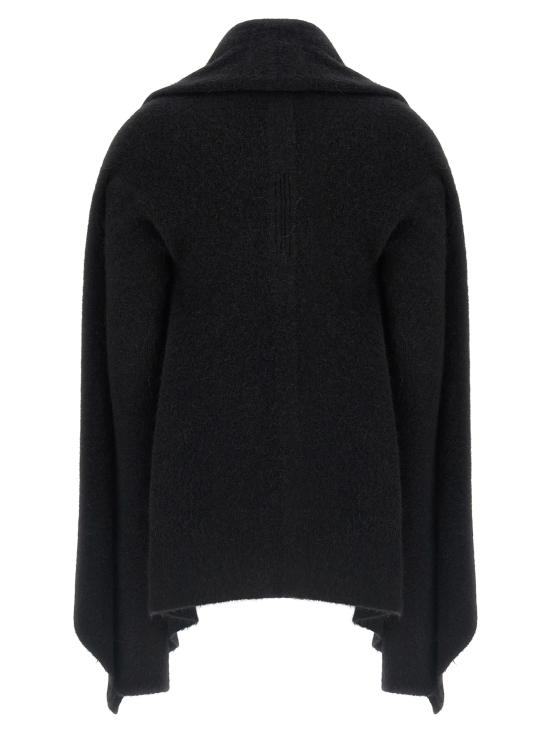 26FW 릭 오웬스 가디건 RP02F5642KWP09 Black - RICK OWENS