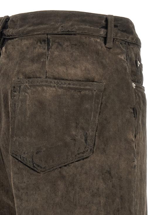 26FW 릭 오웬스 데님 팬츠 RR02F4335DRK34 Gray - RICK OWENS