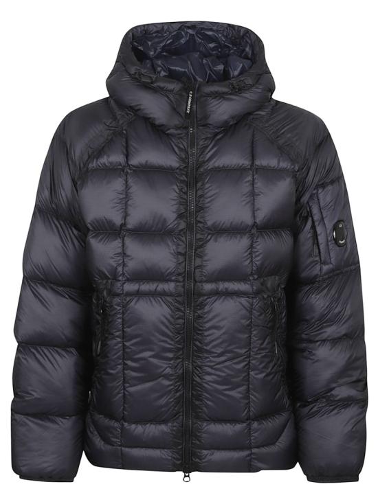 26FW 씨피 컴퍼니 DD 쉘 후디드 다운 푸퍼 자켓 RFCMOW702A 110416A Black