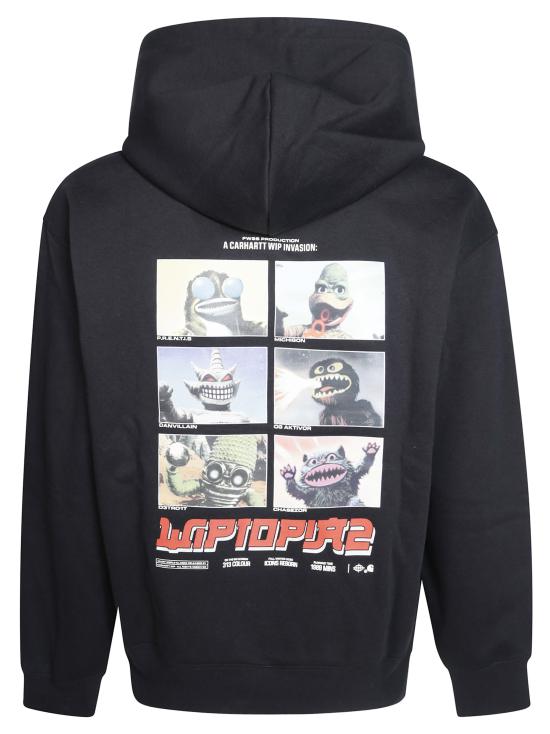 26FW 칼하트 후드 티셔츠 I037224 89XX NERO - CARHARTT