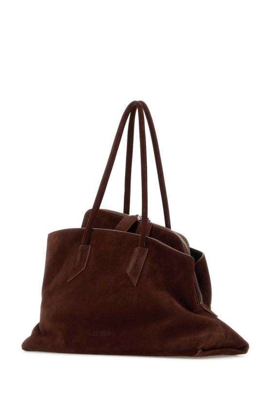 26FW 디 아티코 라 파세지아타 미디엄 탑 핸들 백 250WAH00054LBT007AA 850 Brown - THE ATTICO