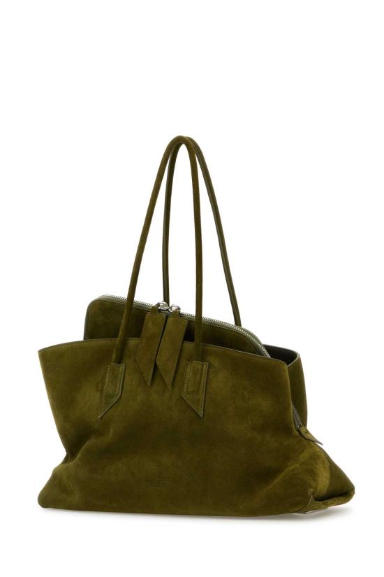 26FW 디 아티코 라 파세지아타 미디엄 탑 핸들 백 250WAH00054LBT007AA 853 Green - THE ATTICO