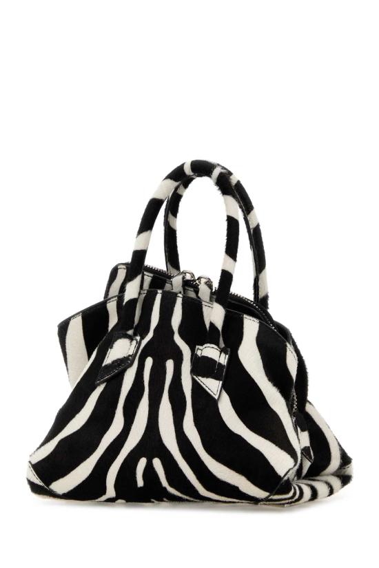 26FW 디 아티코 토트백 260WAH00063LBT156PR 020 Animal Print - THE ATTICO