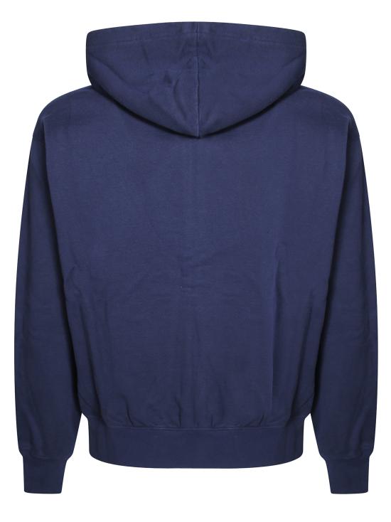 26FW 드롤드무슈 후드 티셔츠 PERMHO207CO312 NY BLU - DROLE DE MONSIEUR