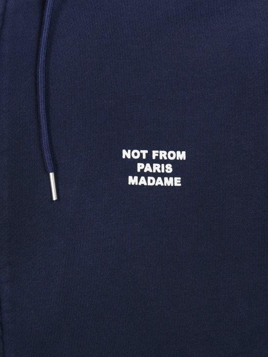 26FW 드롤드무슈 후드 티셔츠 PERMHO207CO312 NY BLU - DROLE DE MONSIEUR