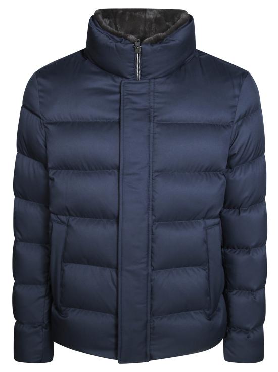 26FW 에르노 아렌델레 포 퍼 봄버 다운 자켓 PI001019U12414Z 9200 BLU
