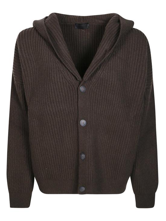 26FW 돈답 가디건 DT459M01029D002 737 MARRONE