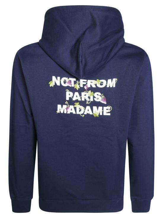 26FW 드롤드무슈 후드 티셔츠 LHO208CO127 NY BLU - DROLE DE MONSIEUR