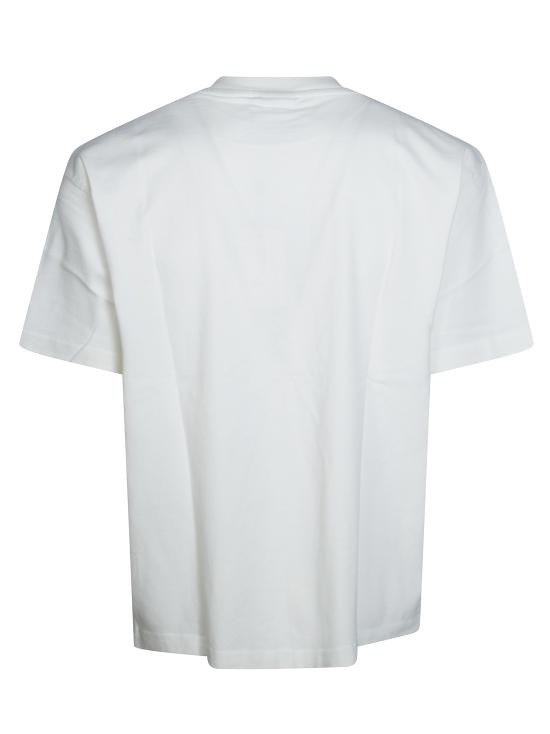 26FW 드롤드무슈 반팔 티셔츠 LTS329CO248 OW BIANCO - DROLE DE MONSIEUR